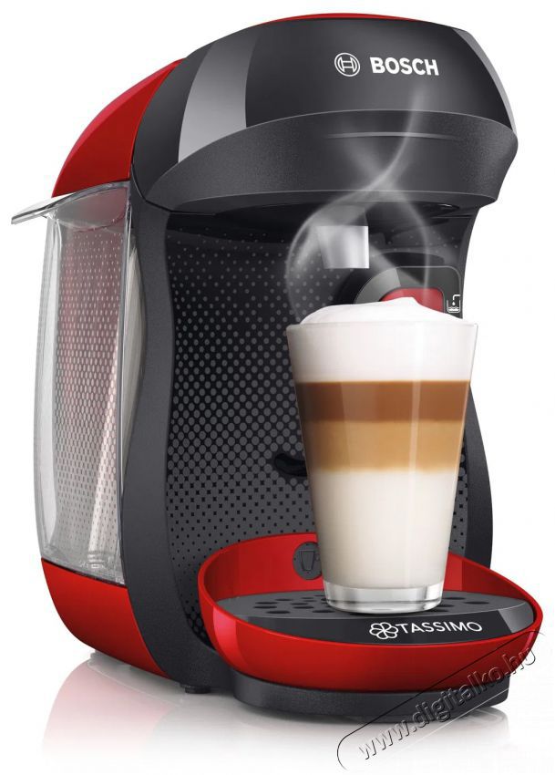 Bosch TAS103E TASSIMO HAPPY friendly Konyhai term&eacute;kek - K&aacute;v&eacute;főző / k&aacute;v&eacute;&ouml;rlő / kieg&eacute;sz&iacute;tő - Kapszul&aacute;s / podos k&aacute;v&eacute;főző - 512634