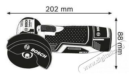 Bosch GWS 12V-76 Professional H&aacute;ztart&aacute;s / Otthon / K&uuml;lt&eacute;r - Szersz&aacute;m - Csiszol&oacute; g&eacute;p - 518568