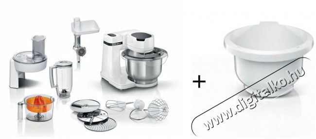 Bosch MUMS2EW40 + MUZS2KR Konyhai robotg&eacute;p Konyhai term&eacute;kek - Konyhai kisg&eacute;p (elők&eacute;sz&iacute;t&eacute;s / feldolgoz&aacute;s) - Konyhai robotg&eacute;p - 524429