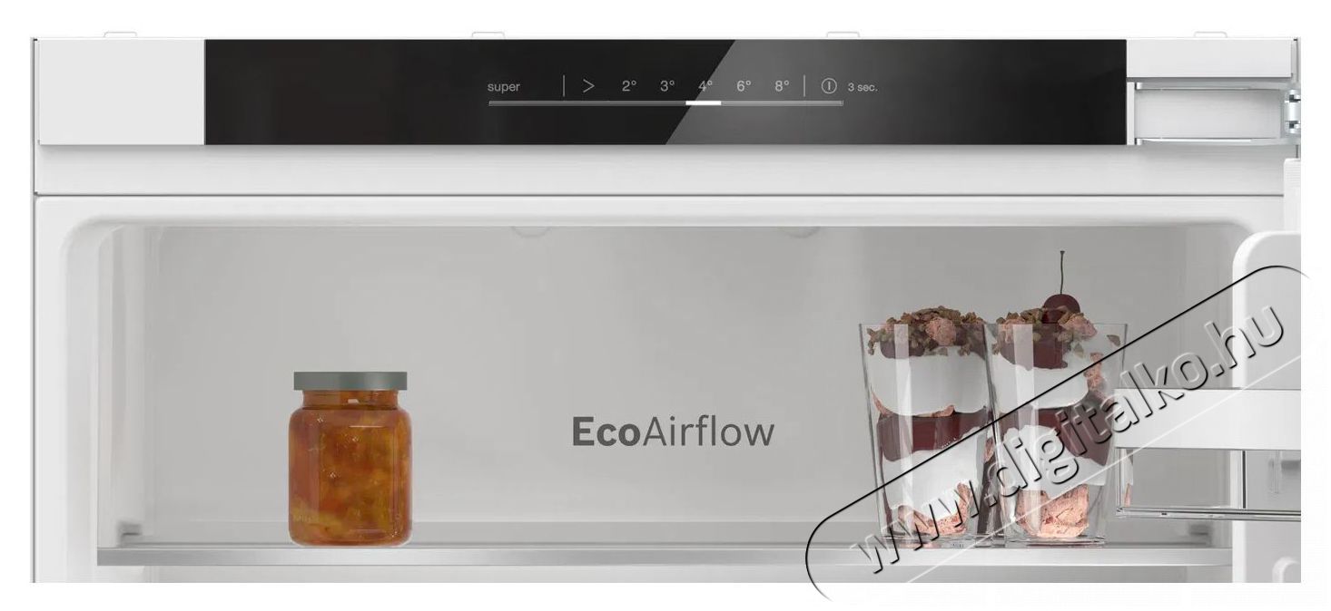Bosch KIN86VFE0 Be&eacute;p&iacute;thető alulfagyaszt&oacute;s kombin&aacute;lt hűtő Konyhai term&eacute;kek - Hűtő, fagyaszt&oacute; (be&eacute;p&iacute;thető) - Alulfagyaszt&oacute;s kombin&aacute;lt hűtő - 527050