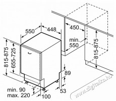 Bosch SPV6ZMX17E Serie 6 Keskeny (45cm-ig) be&eacute;p&iacute;thető mosogat&oacute;g&eacute;p Konyhai term&eacute;kek - Mosogat&oacute;g&eacute;p - Keskeny (45cm-ig) be&eacute;p&iacute;thető mosogat&oacute;g&eacute;p - 529309