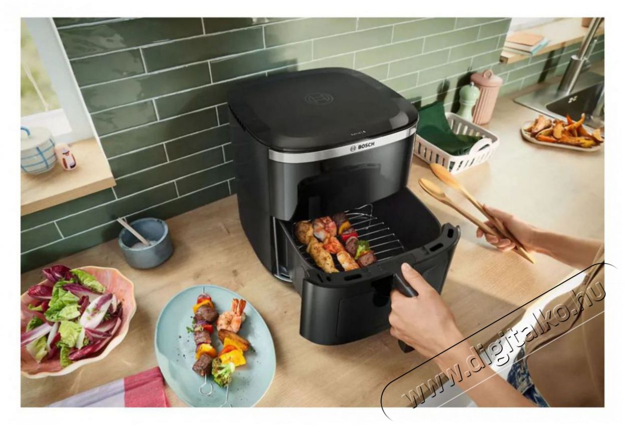 Bosch MAF671B1 Forr&oacute;levegős s&uuml;tő Konyhai term&eacute;kek - Konyhai kisg&eacute;p (s&uuml;t&eacute;s / főz&eacute;s / hűt&eacute;s / &eacute;telk&eacute;sz&iacute;t&eacute;s) - Olajs&uuml;tő - 530326