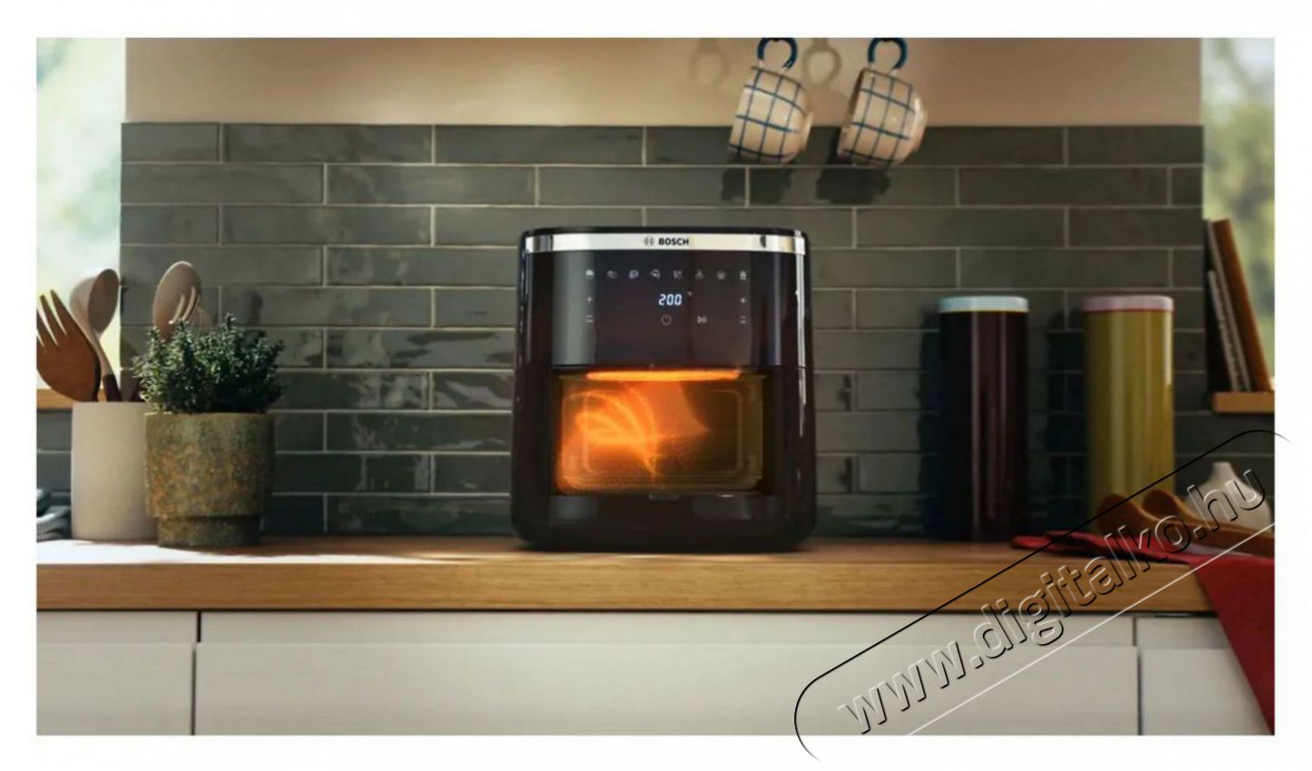 Bosch MAF671B1 Forr&oacute;levegős s&uuml;tő Konyhai term&eacute;kek - Konyhai kisg&eacute;p (s&uuml;t&eacute;s / főz&eacute;s / hűt&eacute;s / &eacute;telk&eacute;sz&iacute;t&eacute;s) - Olajs&uuml;tő - 530326