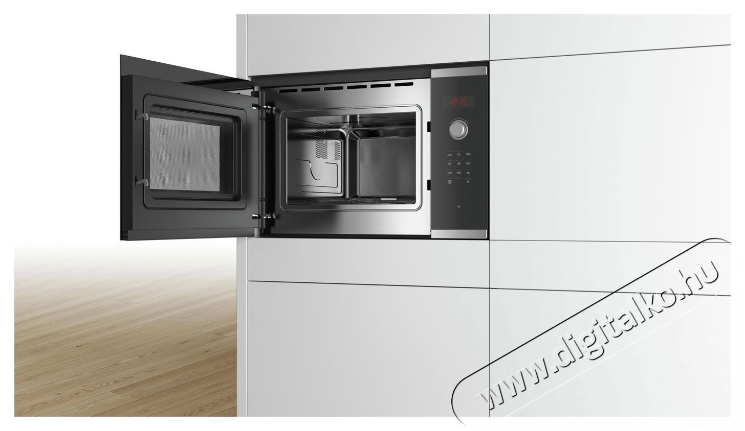 Bosch BFL553MS0 Serie 4 be&eacute;p&iacute;thető mikrohull&aacute;m&uacute; s&uuml;tő Konyhai term&eacute;kek - Mikrohull&aacute;m&uacute; s&uuml;tő - Mikrohull&aacute;m&uacute; s&uuml;tő (be&eacute;p&iacute;thető) - 336706