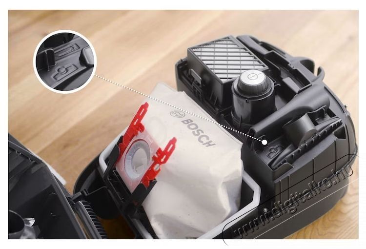 Bosch Seria 4 BGB41HYG1H porzs&aacute;kos porsz&iacute;v&oacute; H&aacute;ztart&aacute;s / Otthon / K&uuml;lt&eacute;r - Porsz&iacute;v&oacute; / takar&iacute;t&oacute;g&eacute;p - Porzs&aacute;kos porsz&iacute;v&oacute; - 531299