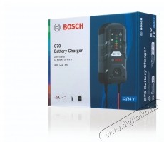 Bosch C70, 12V 24V aut&oacute; akkuml&aacute;tor t&ouml;ltő Aut&oacute;hifi / Aut&oacute; felszerel&eacute;s - Aut&oacute;s t&ouml;ltő / szivargy&uacute;jt&oacute; adapter - 531702