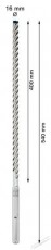 Bosch Expert SDS Max-8X 2608900215 f&uacute;r&oacute;sz&aacute;r, 16x400x540 mm H&aacute;ztart&aacute;s / Otthon / K&uuml;lt&eacute;r - Szersz&aacute;m - Kieg&eacute;sz&iacute;tő, tartoz&eacute;k - 535036