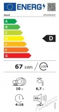 Bosch Be&eacute;p&iacute;tett mosogat&oacute;g&eacute;p SPV4EMX62E, 45 cm Konyhai term&eacute;kek - Mosogat&oacute;g&eacute;p - Keskeny (45cm-ig) be&eacute;p&iacute;thető mosogat&oacute;g&eacute;p - 534918