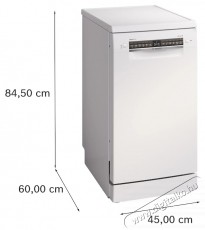 Bosch SPS4EMI17E mosogat&oacute;g&eacute;p, 45 cm, Rozsdamentes ac&eacute;l Konyhai term&eacute;kek - Mosogat&oacute;g&eacute;p - Keskeny (45cm-ig) szabadon&aacute;ll&oacute; mosogat&oacute;g&eacute;p - 534939