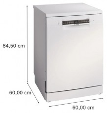 Bosch SMS4HVW14E feh&eacute;r, szabadon&aacute;ll&oacute;, programok sz&aacute;ma:6, 14 ter&iacute;t&eacute;kes mosogat&oacute;g&eacute;p Konyhai term&eacute;kek - Mosogat&oacute;g&eacute;p - Norm&aacute;l (60cm) szabadon&aacute;ll&oacute; mosogat&oacute;g&eacute;p - 538407
