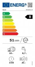 Bosch SMS4HVW14E feh&eacute;r, szabadon&aacute;ll&oacute;, programok sz&aacute;ma:6, 14 ter&iacute;t&eacute;kes mosogat&oacute;g&eacute;p Konyhai term&eacute;kek - Mosogat&oacute;g&eacute;p - Norm&aacute;l (60cm) szabadon&aacute;ll&oacute; mosogat&oacute;g&eacute;p - 538407