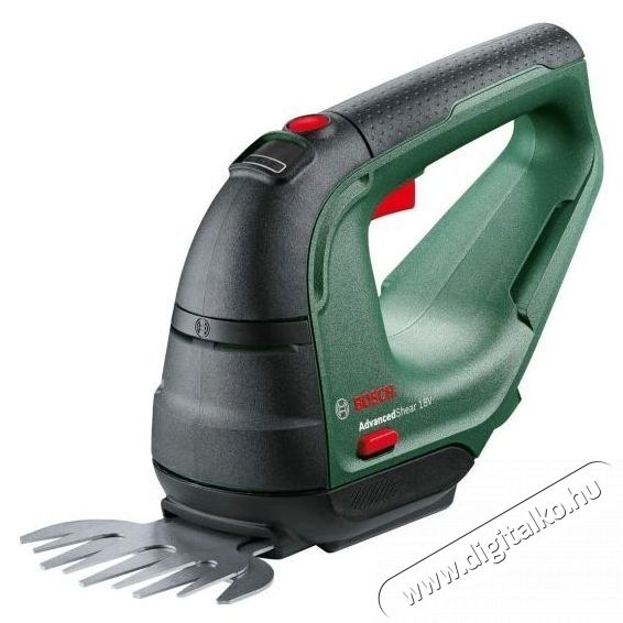 Bosch 0600857000 AdvancedShear 18V-10 akkumul&aacute;toros s&ouml;v&eacute;nyv&aacute;g&oacute; H&aacute;ztart&aacute;s / Otthon / K&uuml;lt&eacute;r - K&uuml;lt&eacute;r / kerti term&eacute;k / grill - S&ouml;v&eacute;ny / k&eacute;zi fű &eacute;s lomb v&aacute;g&oacute; - 392295