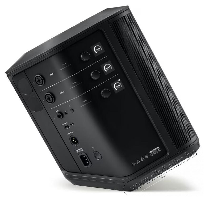 Bose S1 PRO+ vezet&eacute;k n&eacute;lk&uuml;li jelek fog&aacute;d&aacute;s&aacute;ra alkalmas akt&iacute;v hangfal akkumul&aacute;torral, be&eacute;p&iacute;tett h&aacute;rom csatorn&aacute;s keverővel  Audio-Video / Hifi / Multim&eacute;dia - Hangfal - Hangfalszett - &Aacute;ll&oacute; / front hangfal - 495057