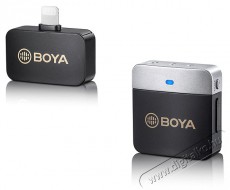 Boya BY-M1V5 iPhone/iPad mikrofon Fot&oacute;-Vide&oacute; kieg&eacute;sz&iacute;tők - Mikrofon - Cs&iacute;ptetős, fej &eacute;s kitűző mikrofon - 524451