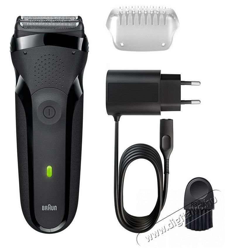 BRAUN 3 300s elektromos borotva Sz&eacute;ps&eacute;g&aacute;pol&aacute;s / Eg&eacute;szs&eacute;g - Szőrtelen&iacute;tő / borotva - F&eacute;rfi borotva - 314256