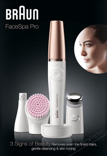 BRAUN FaceSpa Pro 912 &nbsp;arcepil&aacute;tor + arctiszt&iacute;t&oacute; &eacute;rz&eacute;keny bőrre Sz&eacute;ps&eacute;g&aacute;pol&aacute;s / Eg&eacute;szs&eacute;g - Arc / bőr &aacute;pol&aacute;s - Arctiszt&iacute;t&oacute; - 337010