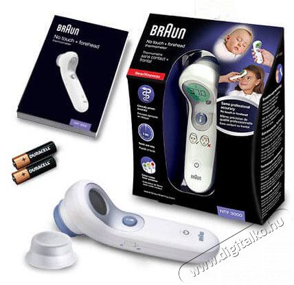 BRAUN NTF3000 homlokhőm&eacute;rő &Uacute;jdons&aacute;gok - &Uacute;j term&eacute;kek - 331106