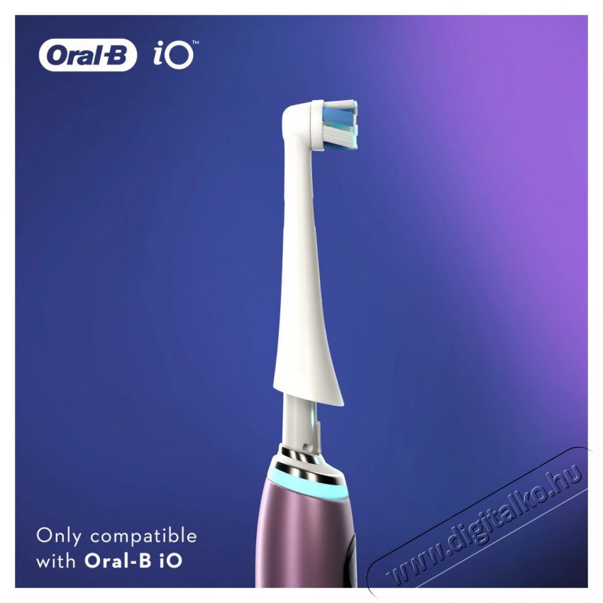 BRAUN Oral-B iO Ultimate Clean elektromos fogkefefej 4 db - feh&eacute;r Sz&eacute;ps&eacute;g&aacute;pol&aacute;s / Eg&eacute;szs&eacute;g - Sz&aacute;j / fog &aacute;pol&aacute;s - Kieg&eacute;sz&iacute;tő - 372255