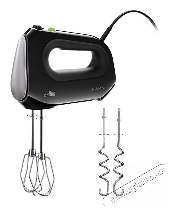 BRAUN HM2110BK k&eacute;zi mixer, fekete Konyhai term&eacute;kek - Konyhai kisg&eacute;p (elők&eacute;sz&iacute;t&eacute;s / feldolgoz&aacute;s) - K&eacute;zi mixer - 500928