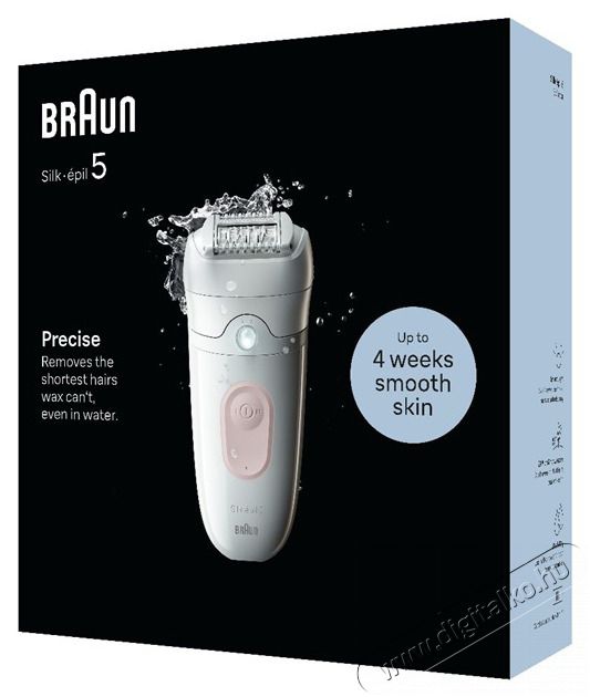 BRAUN SE5-000 epil&aacute;tor Sz&eacute;ps&eacute;g&aacute;pol&aacute;s / Eg&eacute;szs&eacute;g - Szőrtelen&iacute;tő / borotva - Női szőrtelen&iacute;tő - 501819