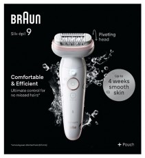 BRAUN SES9-000 epil&aacute;tor Sz&eacute;ps&eacute;g&aacute;pol&aacute;s / Eg&eacute;szs&eacute;g - Szőrtelen&iacute;tő / borotva - Női szőrtelen&iacute;tő - 501812