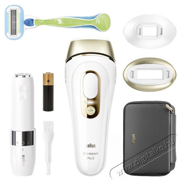 BRAUN SILK-EXPERT IPL PL5146 villan&oacute;f&eacute;nyes szőrtelen&iacute;tő Sz&eacute;ps&eacute;g&aacute;pol&aacute;s / Eg&eacute;szs&eacute;g - Szőrtelen&iacute;tő / borotva - Női szőrtelen&iacute;tő - 501767