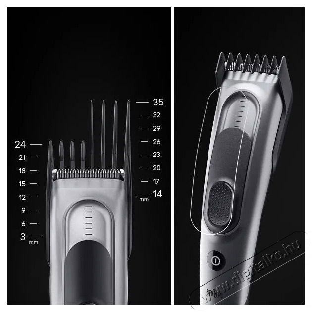 BRAUN HC 7590 hajv&aacute;g&oacute; Sz&eacute;ps&eacute;g&aacute;pol&aacute;s / Eg&eacute;szs&eacute;g - Haj&aacute;pol&aacute;s - Haj / szak&aacute;ll v&aacute;g&oacute;, ny&iacute;r&oacute; - 506897