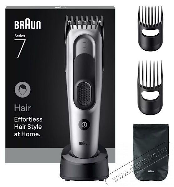 BRAUN HC 7590 hajv&aacute;g&oacute; Sz&eacute;ps&eacute;g&aacute;pol&aacute;s / Eg&eacute;szs&eacute;g - Haj&aacute;pol&aacute;s - Haj / szak&aacute;ll v&aacute;g&oacute;, ny&iacute;r&oacute; - 506897