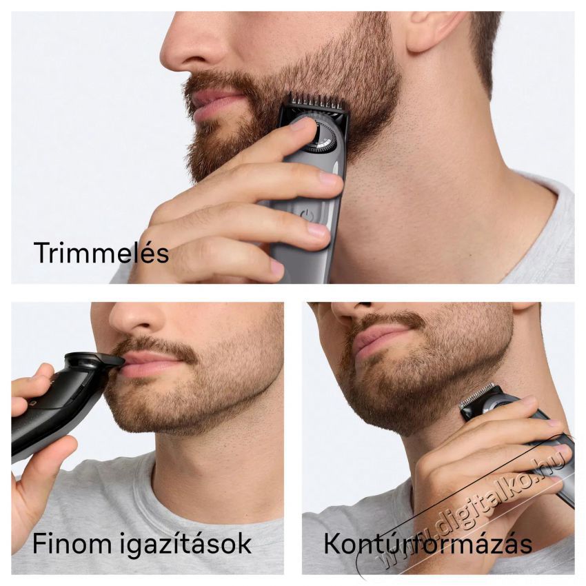BRAUN Series 3 BT3520 Sz&eacute;ps&eacute;g&aacute;pol&aacute;s / Eg&eacute;szs&eacute;g - Haj&aacute;pol&aacute;s - Haj / szak&aacute;ll v&aacute;g&oacute;, ny&iacute;r&oacute; - 506596