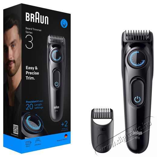 BRAUN Series 3 BT3500 Sz&eacute;ps&eacute;g&aacute;pol&aacute;s / Eg&eacute;szs&eacute;g - Haj&aacute;pol&aacute;s - Haj / szak&aacute;ll v&aacute;g&oacute;, ny&iacute;r&oacute; - 510446