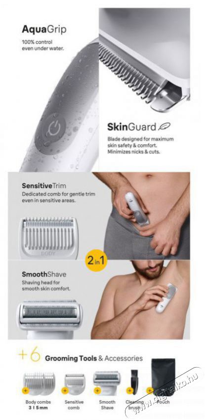 BRAUN Series 7 BG7550 Sz&eacute;ps&eacute;g&aacute;pol&aacute;s / Eg&eacute;szs&eacute;g - Haj&aacute;pol&aacute;s - Haj / szak&aacute;ll v&aacute;g&oacute;, ny&iacute;r&oacute; - 510439