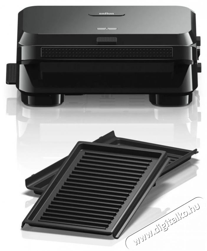BRAUN SnackMaker 5 SM5001 Konyhai term&eacute;kek - Konyhai kisg&eacute;p (s&uuml;t&eacute;s / főz&eacute;s / hűt&eacute;s / &eacute;telk&eacute;sz&iacute;t&eacute;s) - Melegszendvics / gofri s&uuml;tő - 523181