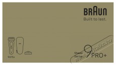 BRAUN Series 9 PRO+ Wet&Dry 9615s Borotva Sz&eacute;ps&eacute;g&aacute;pol&aacute;s / Eg&eacute;szs&eacute;g - Szőrtelen&iacute;tő / borotva - F&eacute;rfi borotva - 524485