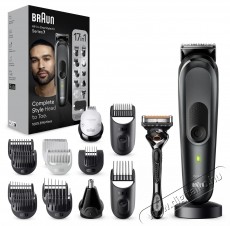 BRAUN MGK7491 All-In-One Series 7 - Hajv&aacute;g&oacute; szett Sz&eacute;ps&eacute;g&aacute;pol&aacute;s / Eg&eacute;szs&eacute;g - Haj&aacute;pol&aacute;s - Haj / szak&aacute;ll v&aacute;g&oacute;, ny&iacute;r&oacute; - 531255