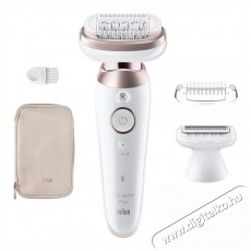 BRAUN Silk-&eacute;pil 9 9-030 Flex 360 Wet Dry epil&aacute;tor, Smart Touch, 40 csipesz, 2 sebess&eacute;g, Borotvafej + f&eacute;sű, Utaz&oacute;t&aacute;ska, Feh&eacute;r/Bronz Sz&eacute;ps&eacute;g&aacute;pol&aacute;s / Eg&eacute;szs&eacute;g - Szőrtelen&iacute;tő / borotva - Női szőrtelen&iacute;tő - 533091