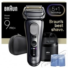 BRAUN Series 9 PRO+ 9667CC elektromos borotva, 5+1 ultrav&eacute;kony prec&iacute;zi&oacute;s penge, Ez&uuml;s Sz&eacute;ps&eacute;g&aacute;pol&aacute;s / Eg&eacute;szs&eacute;g - Szőrtelen&iacute;tő / borotva - F&eacute;rfi borotva - 536274