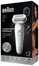 BRAUN Silk-&eacute;pil 9 9-030 epil&aacute;tor teljesen flexibilis fejjel vizes &eacute;s sz&aacute;raz borotv&aacute;lkoz&aacute;shoz Sz&eacute;ps&eacute;g&aacute;pol&aacute;s / Eg&eacute;szs&eacute;g - Szőrtelen&iacute;tő / borotva - Női szőrtelen&iacute;tő - 538075