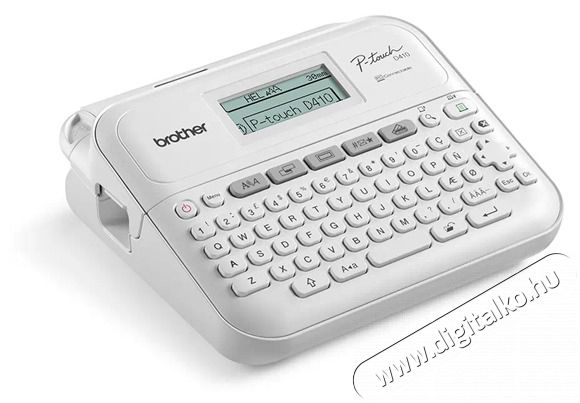 Brother C&iacute;mkenyomtat&oacute; PT-D410VP, asztali, TZe , 3,5-18mm, k&ouml;nnyen olvashat&oacute; grafikus kijelző, P-touch,, hordt&aacute;ska Iroda &eacute;s sz&aacute;m&iacute;t&aacute;stechnika - C&iacute;mkenyomtat&oacute; - C&iacute;mkenyomtat&oacute; - 478504