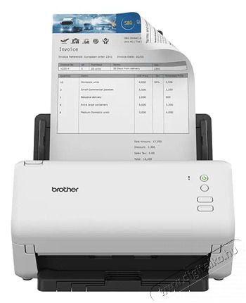 Brother Asztali dokuszkenner ADS4100, A4, 35 oldal/perc, USB 3.0, ADF, duplex, 1200x1200dpi, 256MB Iroda &eacute;s sz&aacute;m&iacute;t&aacute;stechnika - Digitaliz&aacute;l&oacute; eszk&ouml;z - Szkenner - 492600