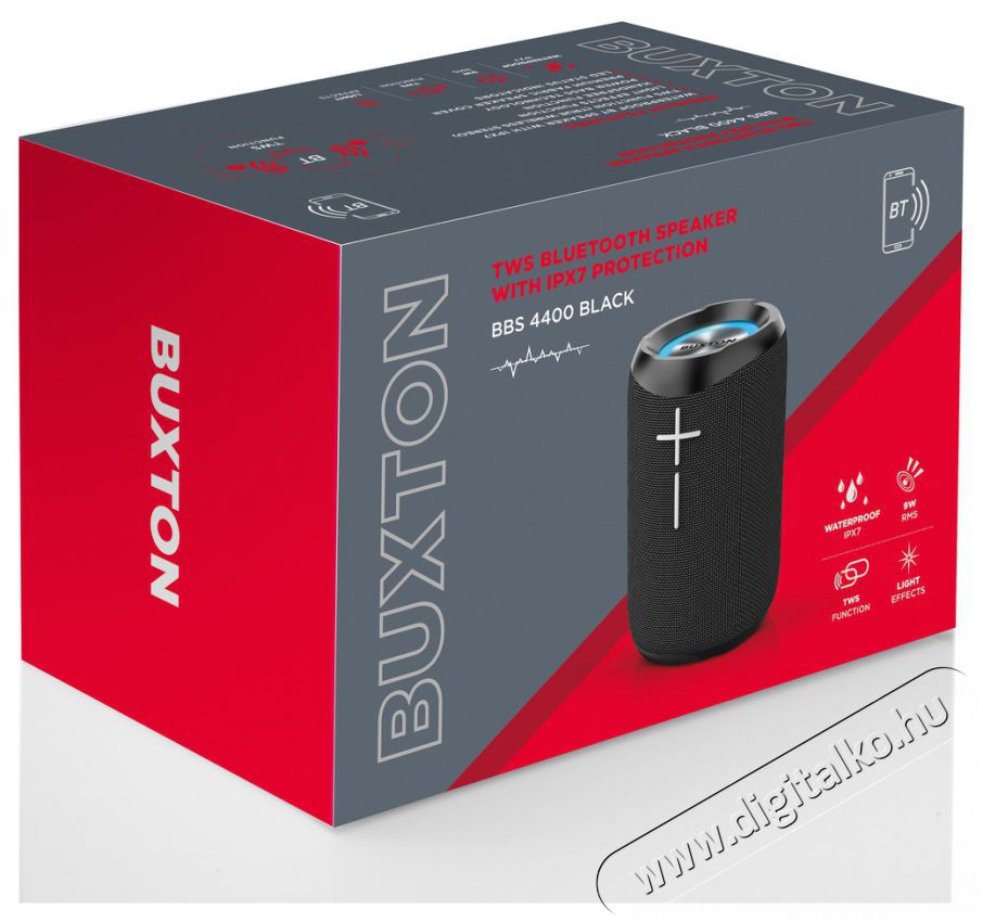 Buxton BBS 4400 BLACK BT SPEAKER Audio-Video / Hifi / Multim&eacute;dia - Hordozhat&oacute;, vezet&eacute;k n&eacute;lk&uuml;li / bluetooth hangsug&aacute;rz&oacute; - Hordozhat&oacute;, vezet&eacute;k n&eacute;lk&uuml;li / bluetooth hangsug&aacute;rz&oacute; - 400480