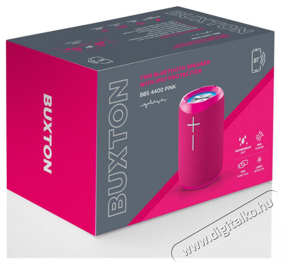 Buxton BBS 4400 PINK BT SPEAKER Audio-Video / Hifi / Multim&eacute;dia - Hordozhat&oacute;, vezet&eacute;k n&eacute;lk&uuml;li / bluetooth hangsug&aacute;rz&oacute; - Hordozhat&oacute;, vezet&eacute;k n&eacute;lk&uuml;li / bluetooth hangsug&aacute;rz&oacute; - 400482