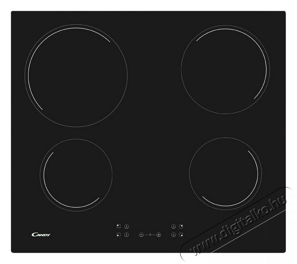 Candy CH 64 CCB ker&aacute;mia főzőlap Konyhai term&eacute;kek - S&uuml;tő-főzőlap, tűzhely (be&eacute;p&iacute;thető) - Elektromos főzőlap (be&eacute;p&iacute;thető) - 344397