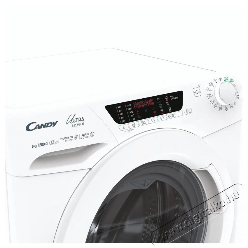 Candy HE 1284TWM6/1-S Ultra Hygiene mos&oacute;g&eacute;p H&aacute;ztart&aacute;s / Otthon / K&uuml;lt&eacute;r - Mos&oacute;g&eacute;p / sz&aacute;r&iacute;t&oacute;g&eacute;p - El&ouml;lt&ouml;ltős norm&aacute;l (60cm-ig) mos&oacute;g&eacute;p - 501400