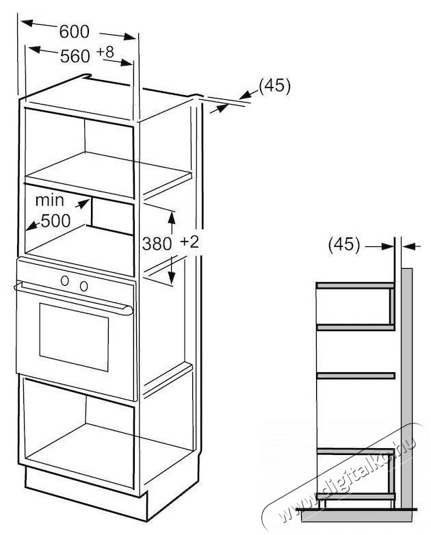 Candy MICG25GDFB H-MICROWAVE 500 Konyhai term&eacute;kek - Mikrohull&aacute;m&uacute; s&uuml;tő - Mikrohull&aacute;m&uacute; s&uuml;tő (be&eacute;p&iacute;thető) - 509188
