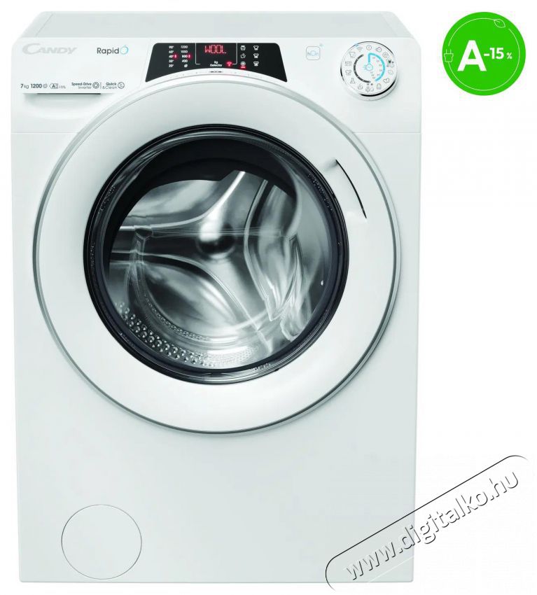 Candy RO4 274DWMS7/1-S H&aacute;ztart&aacute;s / Otthon / K&uuml;lt&eacute;r - Mos&oacute;g&eacute;p / sz&aacute;r&iacute;t&oacute;g&eacute;p - El&ouml;lt&ouml;ltős keskeny (45cm-ig) mos&oacute;g&eacute;p - 515260