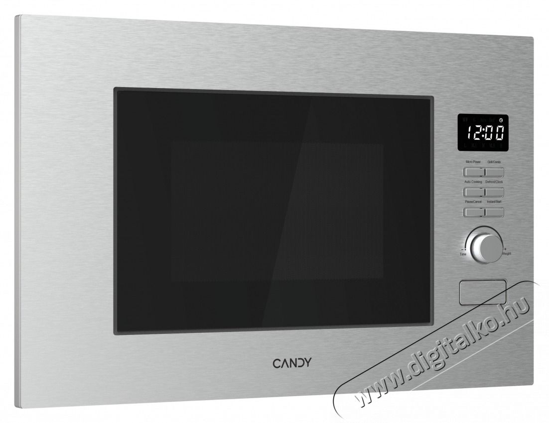 Candy CA38FL7NWBX 800W, 20literes, inox, be&eacute;p&iacute;thető, mikrohull&aacute;m&uacute; s&uuml;tő Konyhai term&eacute;kek - Mikrohull&aacute;m&uacute; s&uuml;tő - Mikrohull&aacute;m&uacute; s&uuml;tő (be&eacute;p&iacute;thető) - 538458