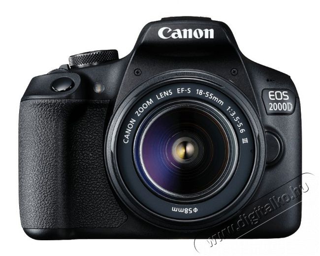 CANON EOS 2000D + 18-55mm f/3,5-5,6 EF-S DC III Digit&aacute;lis f&eacute;nyk&eacute;pezőg&eacute;p F&eacute;nyk&eacute;pezőg&eacute;p / kamera - DSLR t&uuml;k&ouml;rreflexes f&eacute;nyk&eacute;pezőg&eacute;p - 349748