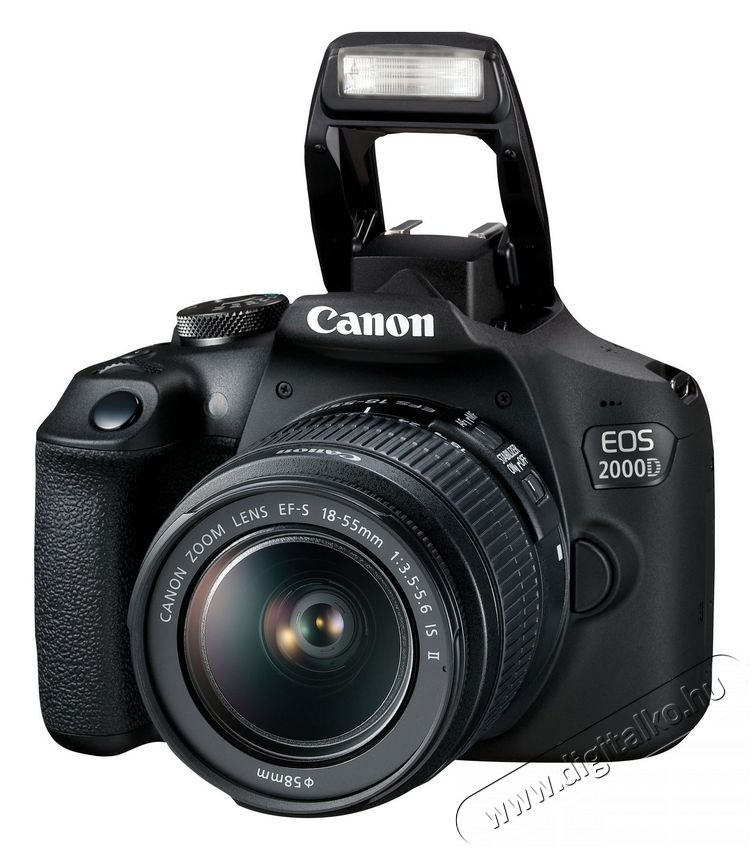 CANON EOS 2000D + EF-S 18-55mm f/3,5-5,6 IS II kit F&eacute;nyk&eacute;pezőg&eacute;p / kamera - DSLR t&uuml;k&ouml;rreflexes f&eacute;nyk&eacute;pezőg&eacute;p - 337740