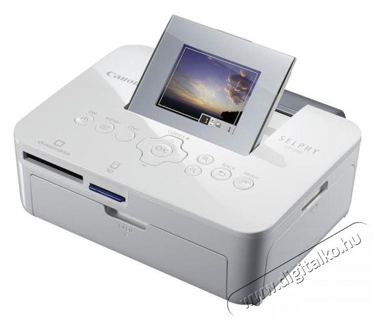 CANON Selphy CP1000 fot&oacute;nyomtat&oacute; - feh&eacute;r Fot&oacute;-Vide&oacute; kieg&eacute;sz&iacute;tők - Kism&eacute;retű fot&oacute;nyomtat&oacute; - Kism&eacute;retű fot&oacute;nyomtat&oacute; - 295788