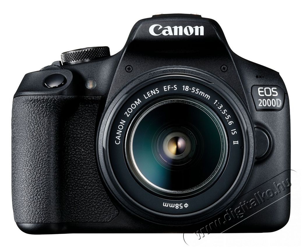 CANON EOS 2000D + EF-S 18-55mm f/3,5-5,6 IS II kit F&eacute;nyk&eacute;pezőg&eacute;p / kamera - DSLR t&uuml;k&ouml;rreflexes f&eacute;nyk&eacute;pezőg&eacute;p - 337740